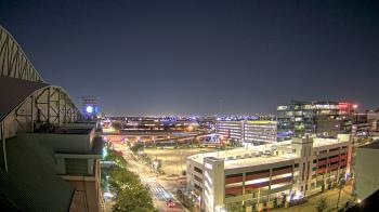 Weather camera view of Minute Maid Park.