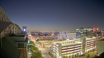 Weather camera view of Minute Maid Park.