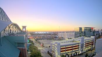Weather camera view of Minute Maid Park.