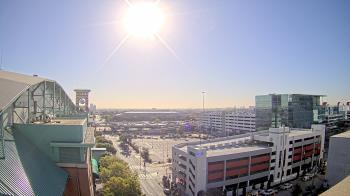 Weather camera view of Minute Maid Park.