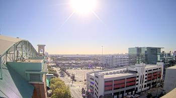 Weather camera view of Minute Maid Park.