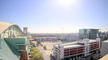 Weather camera view of Minute Maid Park.