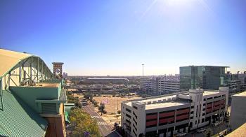 Weather camera view of Minute Maid Park.