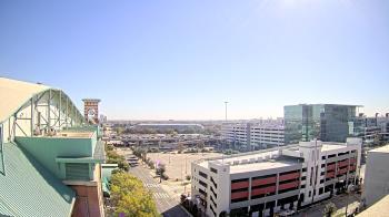 Weather camera view of Minute Maid Park.