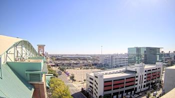Weather camera view of Minute Maid Park.