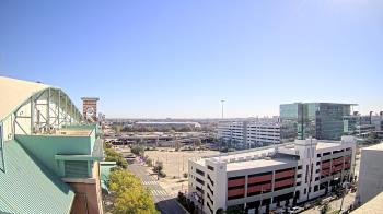 Weather camera view of Minute Maid Park.