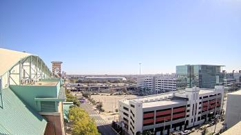 Weather camera view of Minute Maid Park.