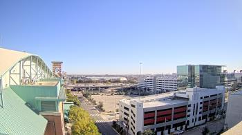 Weather camera view of Minute Maid Park.