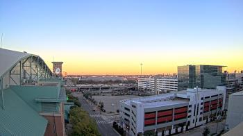 Weather camera view of Minute Maid Park.
