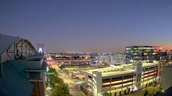 Weather camera view of Minute Maid Park.