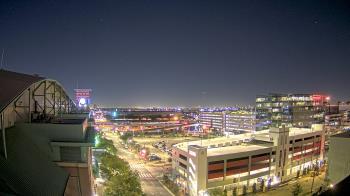 Weather camera view of Minute Maid Park.