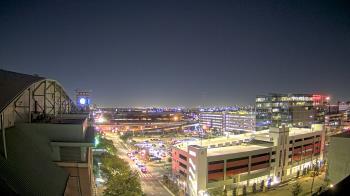 Weather camera view of Minute Maid Park.