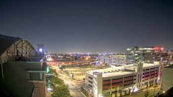 Weather camera view of Minute Maid Park.