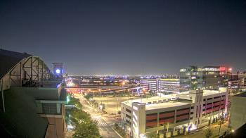 Weather camera view of Minute Maid Park.