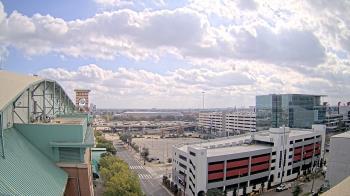 Weather camera view of Minute Maid Park.
