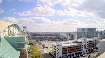 Weather camera view of Minute Maid Park.