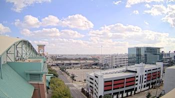 Weather camera view of Minute Maid Park.