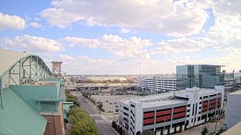 Weather camera view of Minute Maid Park.