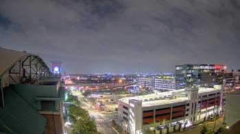 Weather camera view of Minute Maid Park.