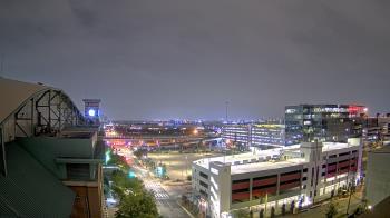 Weather camera view of Minute Maid Park.