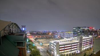 Weather camera view of Minute Maid Park.