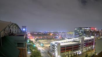 Weather camera view of Minute Maid Park.