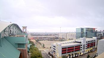 Weather camera view of Minute Maid Park.