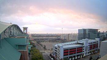 Weather camera view of Minute Maid Park.