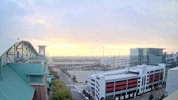 Weather camera view of Minute Maid Park.