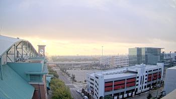 Weather camera view of Minute Maid Park.