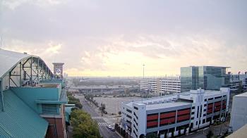 Weather camera view of Minute Maid Park.