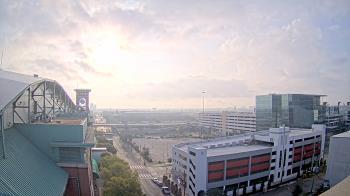 Weather camera view of Minute Maid Park.