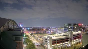 Weather camera view of Minute Maid Park.