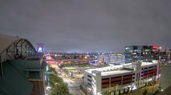 Weather camera view of Minute Maid Park.