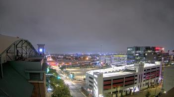 Weather camera view of Minute Maid Park.