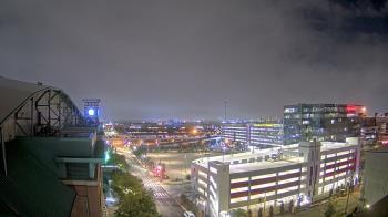 Weather camera view of Minute Maid Park.