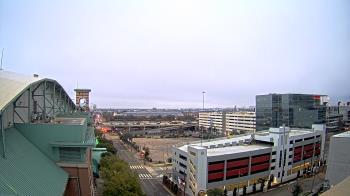 Weather camera view of Minute Maid Park.
