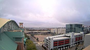 Weather camera view of Minute Maid Park.