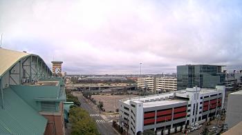 Weather camera view of Minute Maid Park.
