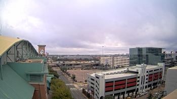 Weather camera view of Minute Maid Park.