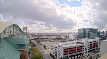 Weather camera view of Minute Maid Park.