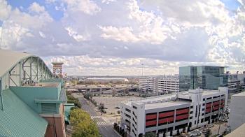 Weather camera view of Minute Maid Park.