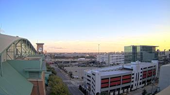 Weather camera view of Minute Maid Park.