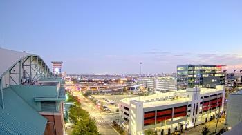 Weather camera view of Minute Maid Park.