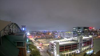 Weather camera view of Minute Maid Park.
