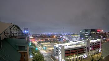 Weather camera view of Minute Maid Park.