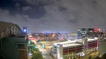 Weather camera view of Minute Maid Park.