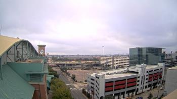 Weather camera view of Minute Maid Park.