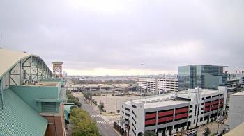 Weather camera view of Minute Maid Park.