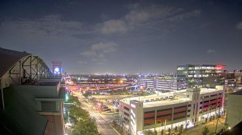 Weather camera view of Minute Maid Park.